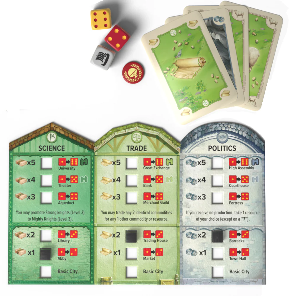 Catan Cities & Knights Expansion (6th Edition) - Image 4