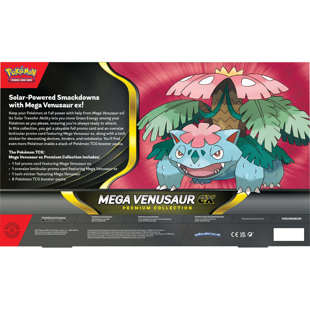 Pokemon TCG Mega Venusaur ex Premium Collection Box - Image 4