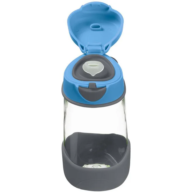 B.Box Spout Bottle 450ml Blue Slate - Image 2