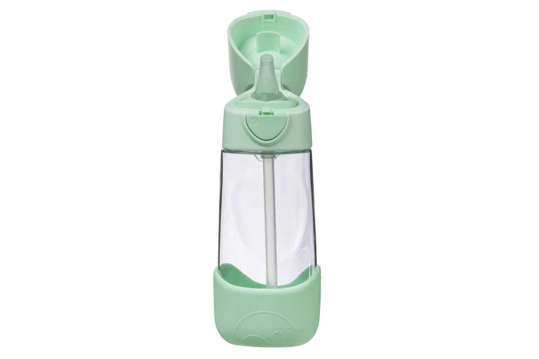 B.Box Tritan Drink Bottle 450ml Spearmint - Image 2