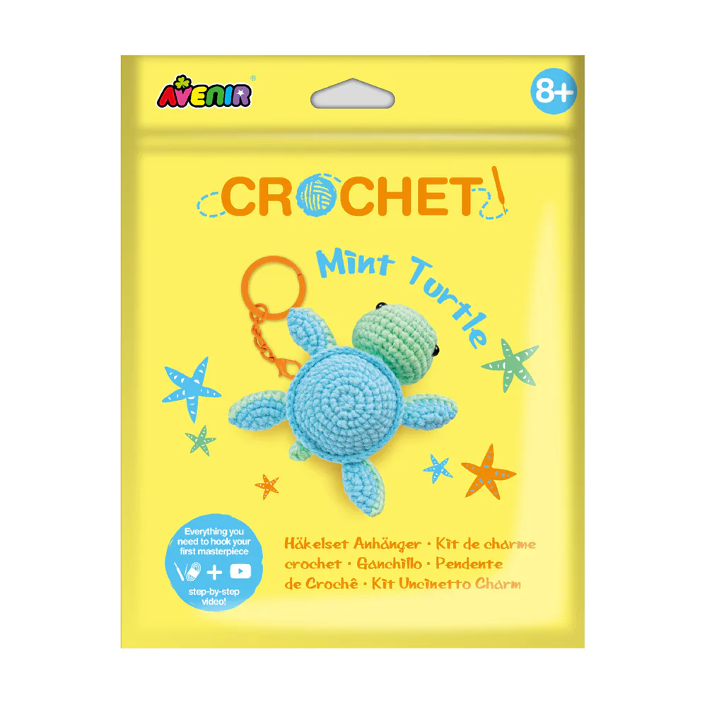 Avenir Crochet Mint Turtle