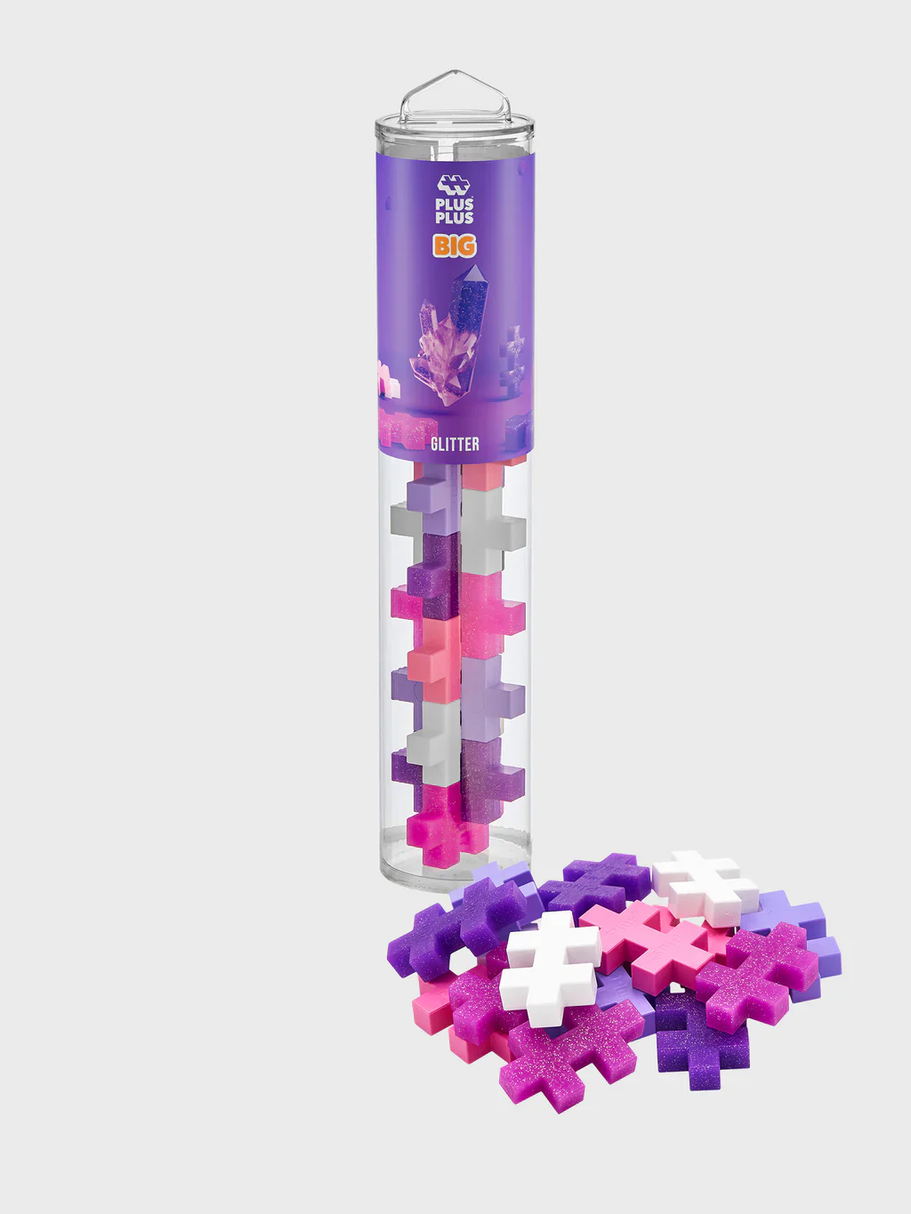 Plus Plus Big Glitter Mix 15pc