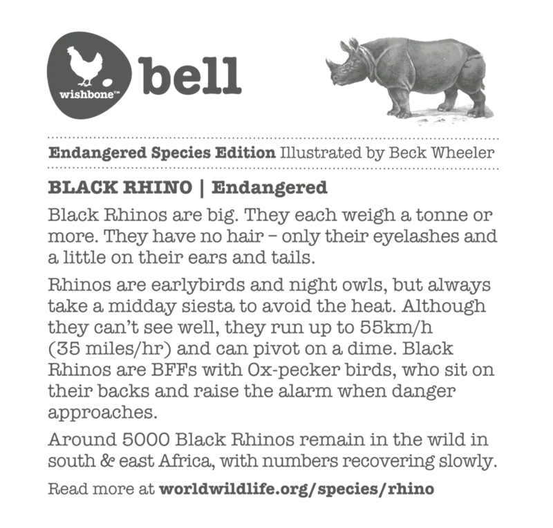 Wishbone Bell Rhino - Image 2