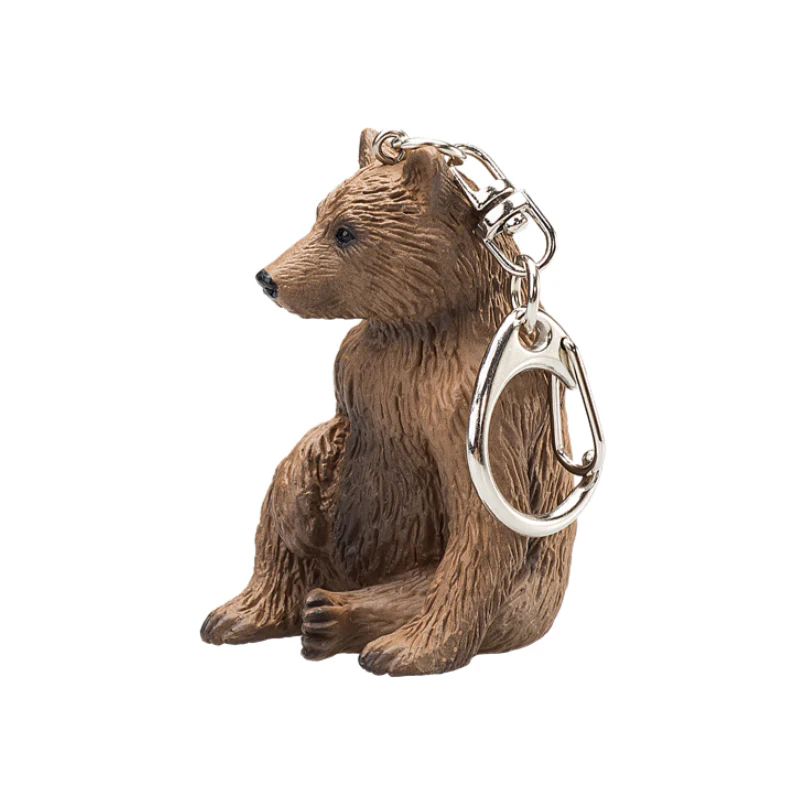 Mojo Brown Bear Keychain