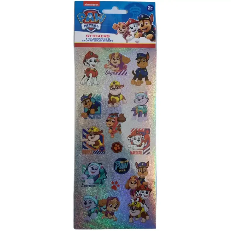 Paw Patrol Stickers Holographic