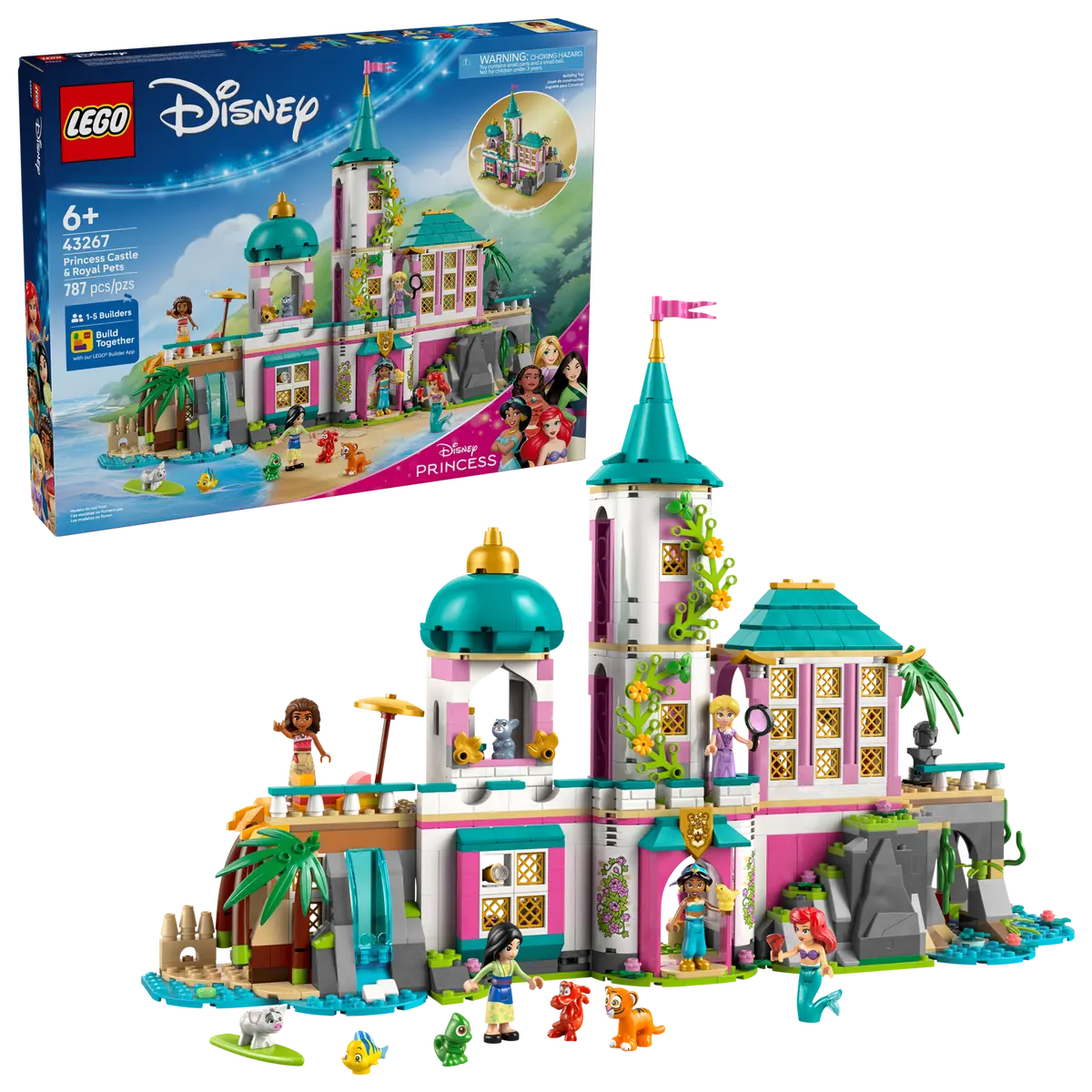 Lego Disney Princess Castle & Royal Pets 43267