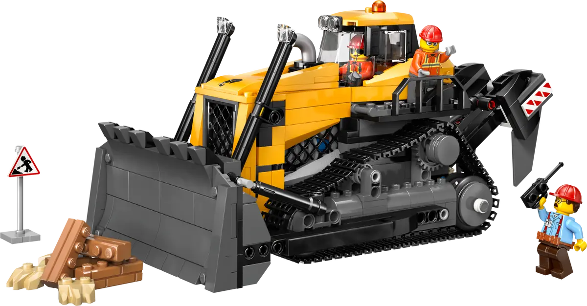 Lego City Yellow Bulldozer 60466 - Image 2