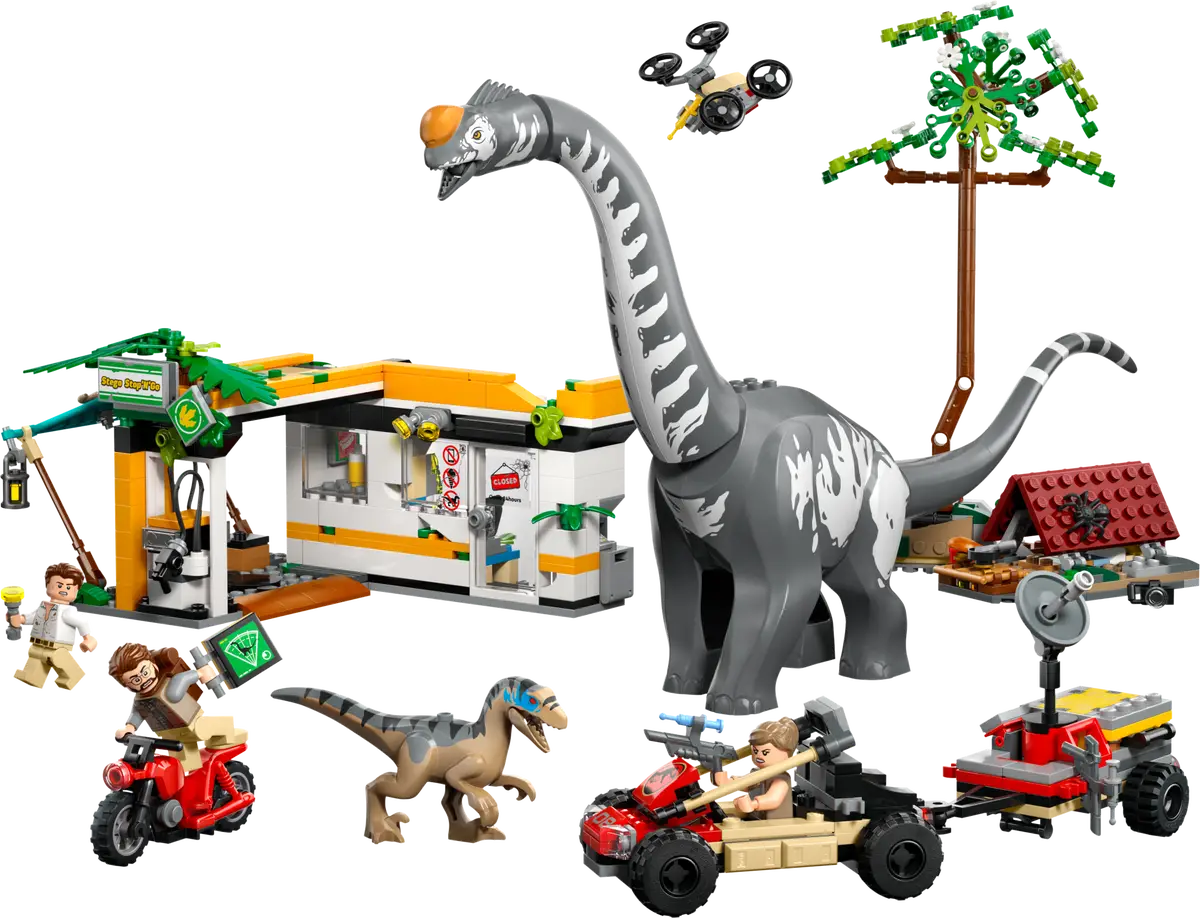 Lego Jurassic Raptor & Titanosaurus Tracking Mission 76973 - Image 2