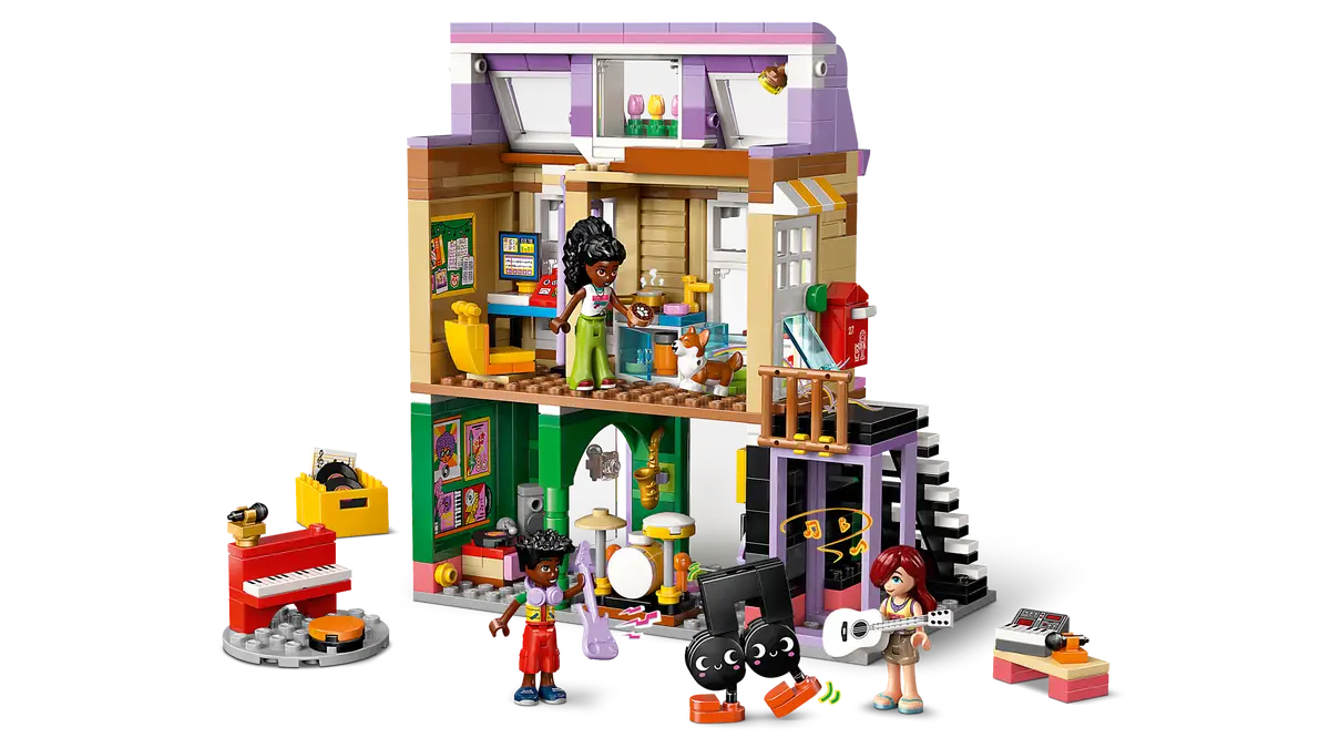 Lego Friends Music Store & Apartment 42653 - Image 3