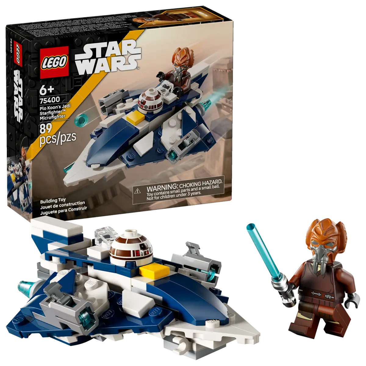 Lego SW Plo Koon's Microfighter 75400