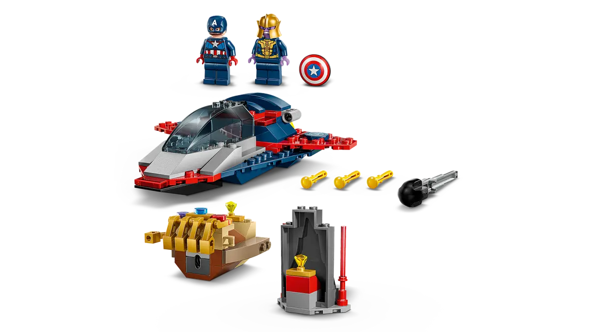 Lego SH Captain America vs Thanos 76319 - Image 3