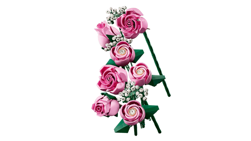 Lego Flowers Pink Roses 10374 - Image 3