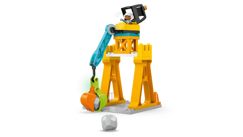 Lego Duplo 3 in 1 Construction Site and Vehicles 10476 - Image 3