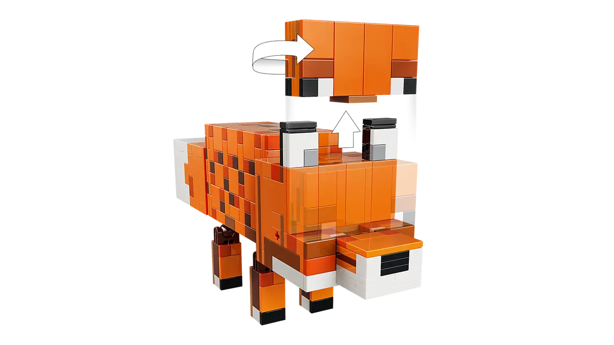 Lego Minecraft The Fox 21588 - Image 4