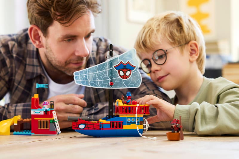 Lego SH Team Spidey Pirate Ship 11208 - Image 4