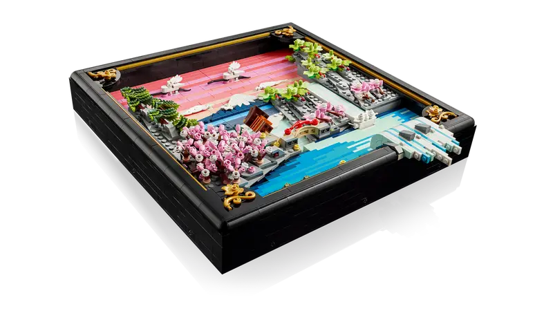 Lego Art Japanese Cherry Blossom Landscape 31218 - Image 3