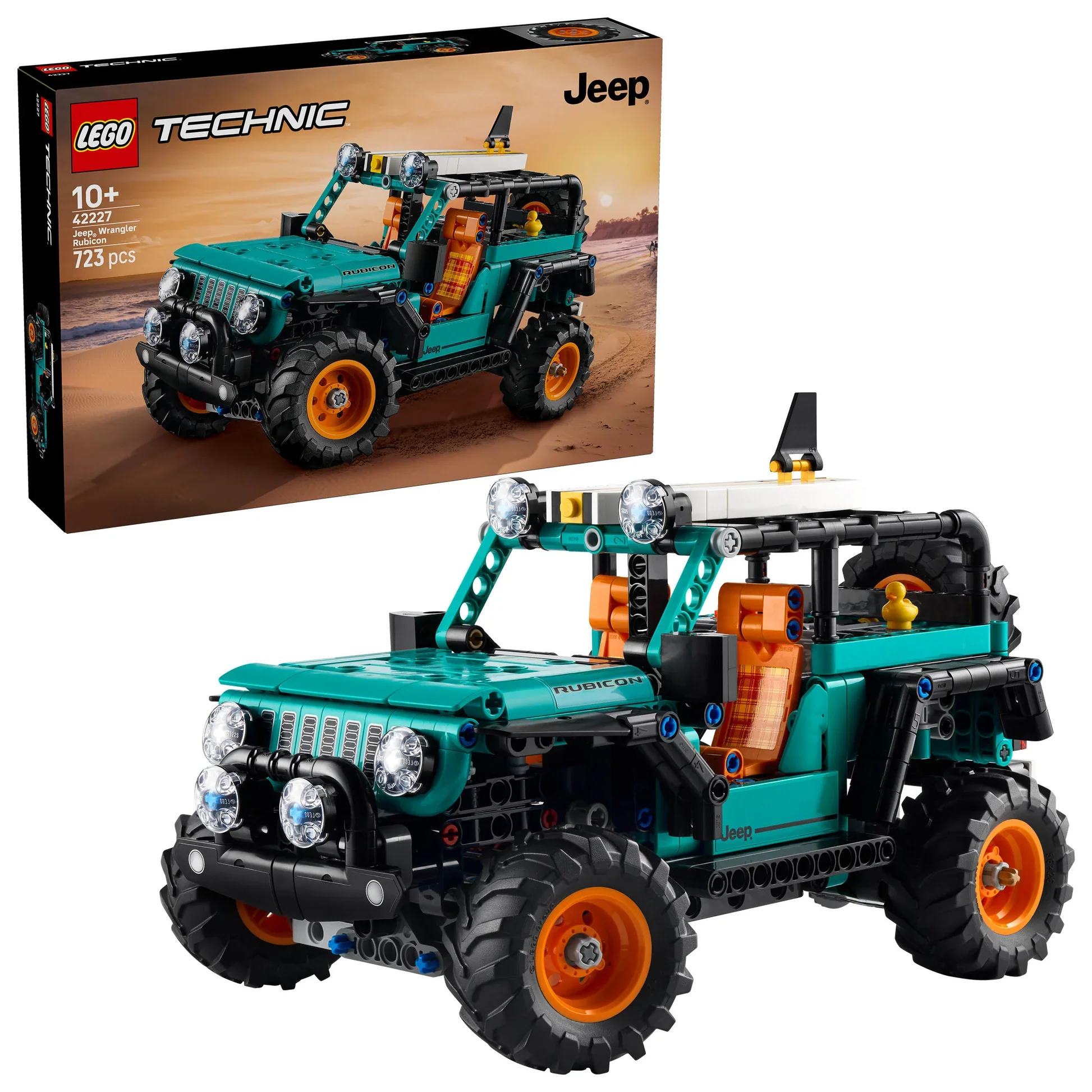 Lego Tech Jeep Wrangler Rubicon SUV 42227