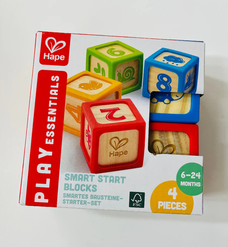 Hape Smart Start Blocks 4pc