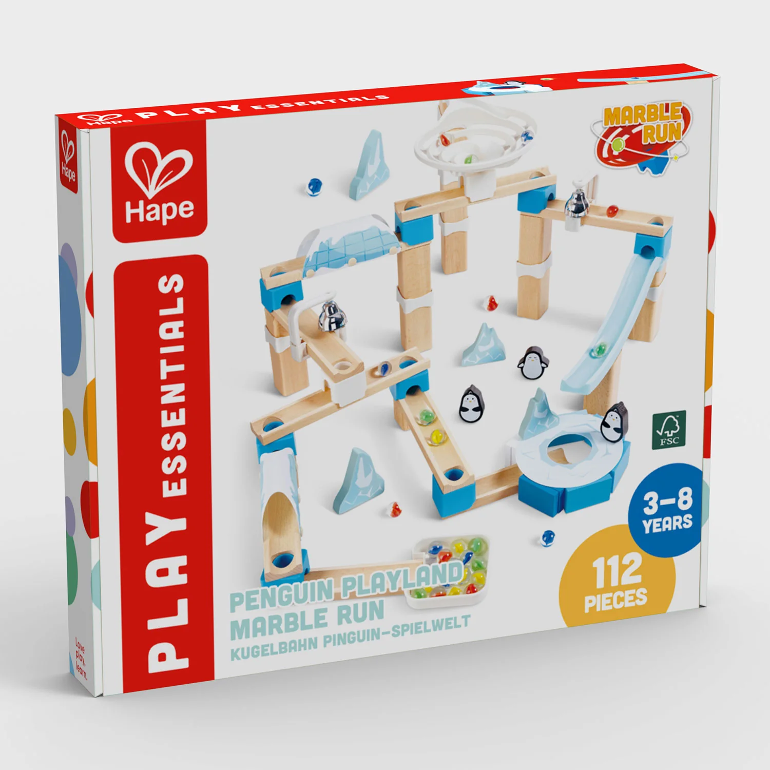 Hape Penguin Playground Marble Run