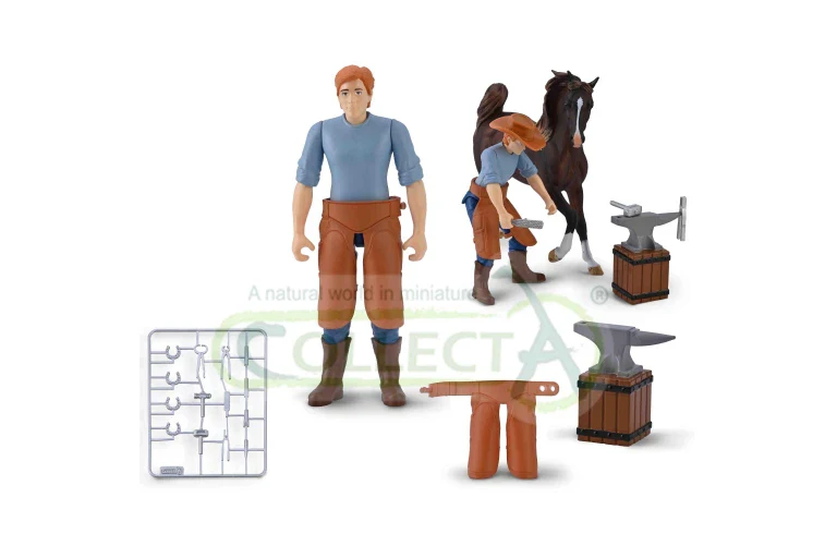 CO Blacksmith & Accessories with Horse - Image 2
