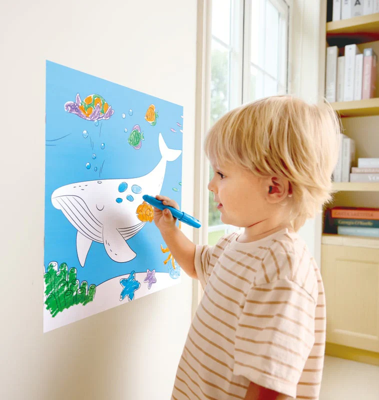 Hape Drawing Paper Roll Underwater Horizontal - Image 2