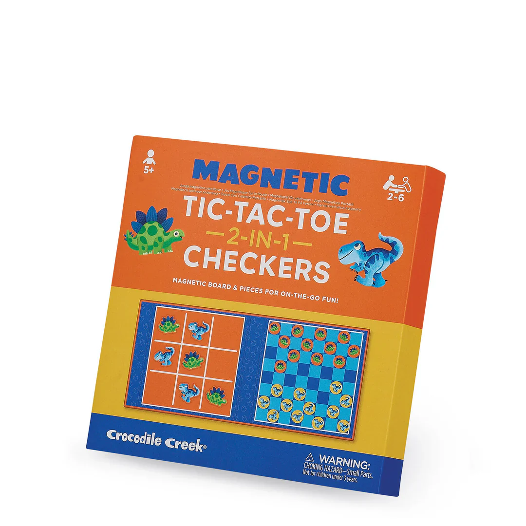 CC Magnetic Games Tic Tac Toe Dinos