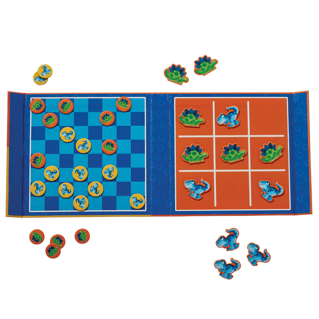 CC Magnetic Games Tic Tac Toe Dinos - Image 2