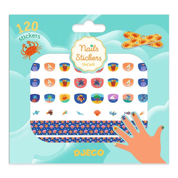 Djeco Nail Stickers Mediterranean