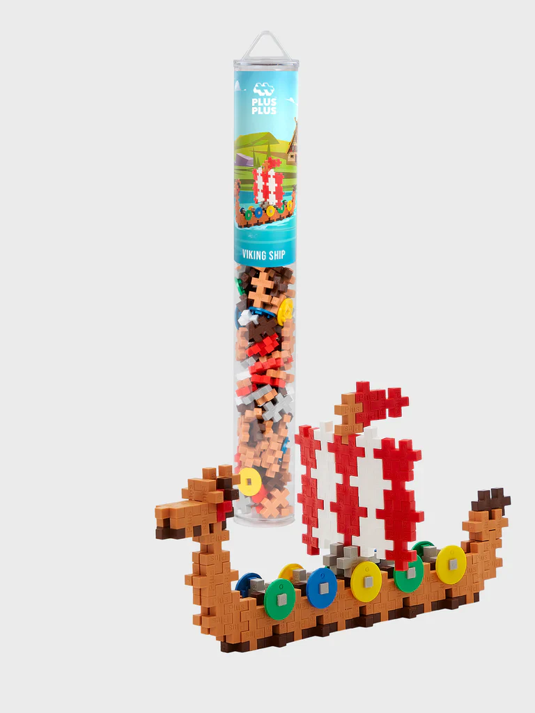 Plus Plus Viking Ship 100pc