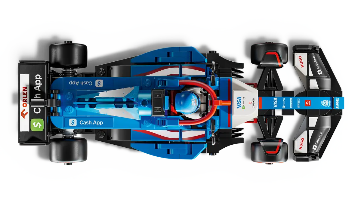 Lego SC Visa Cash App RB VCARB F1 Race Car 77246 - Image 3