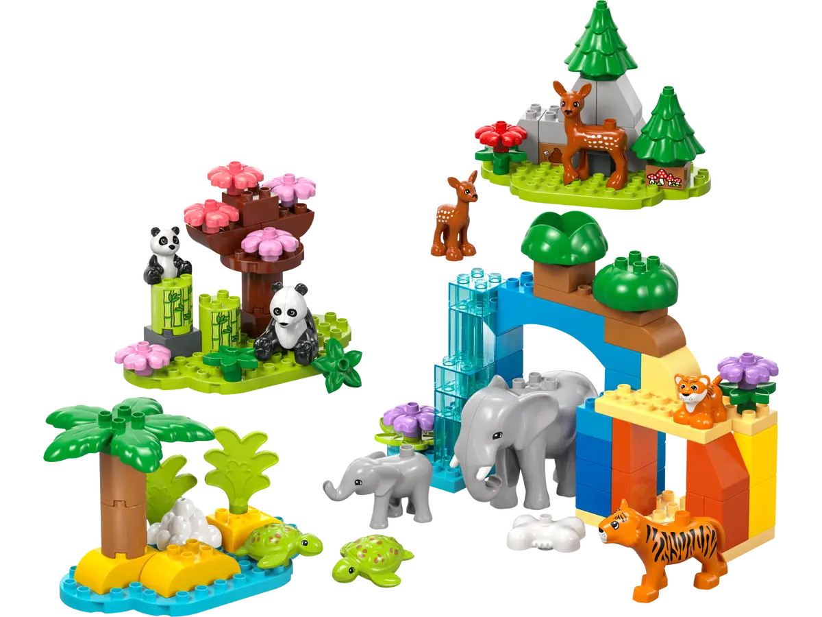 Lego Duplo 3 in1 Wild Animal Families 10446 - Image 2