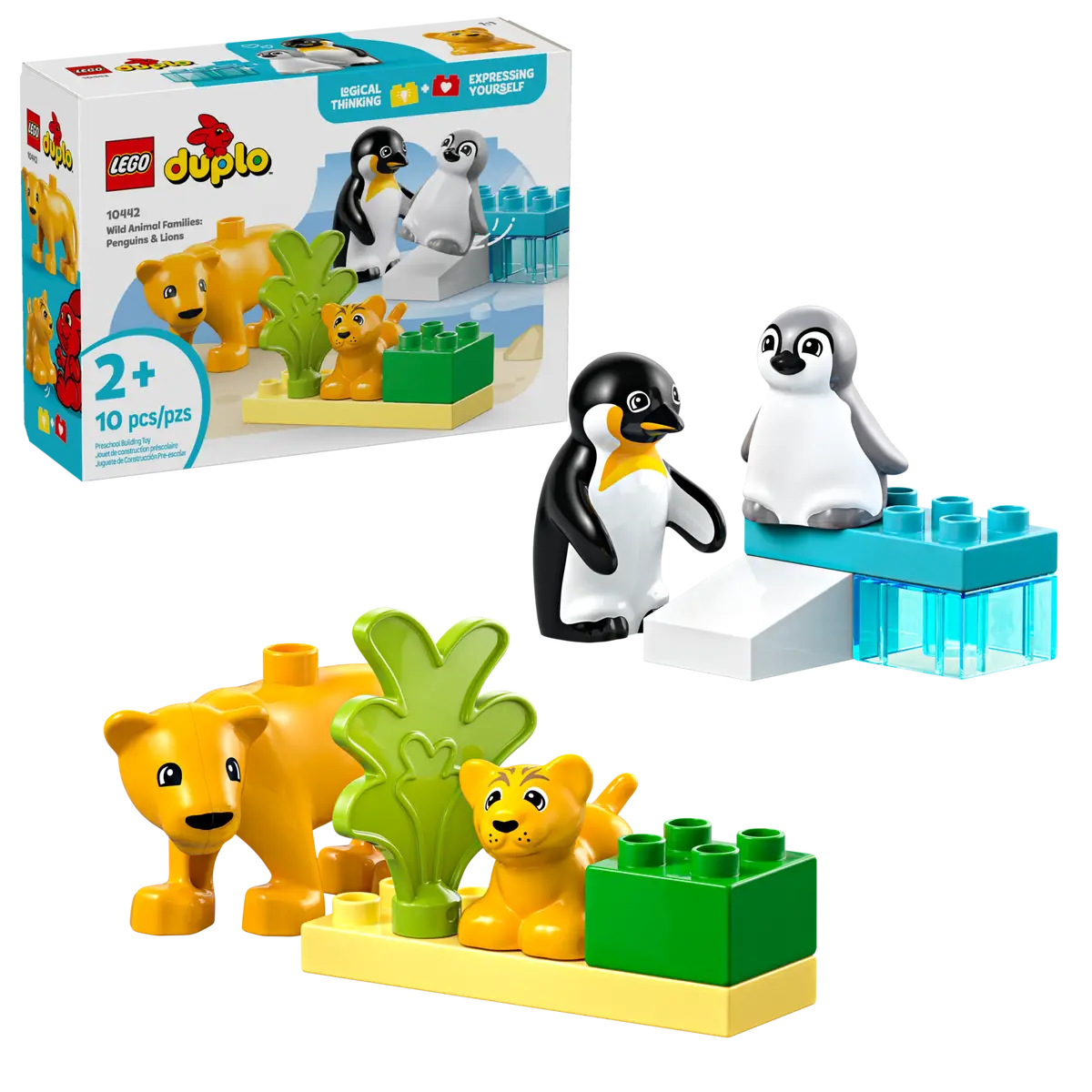 Lego Duplo Wild Families: Penguins & Lions 10442