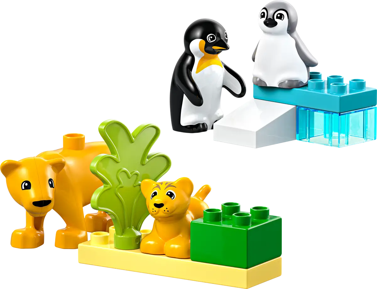Lego Duplo Wild Families: Penguins & Lions 10442 - Image 2
