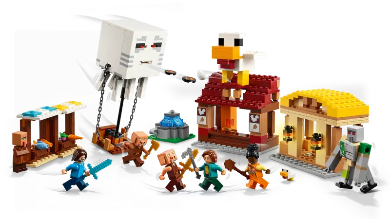 Lego Mine The Ghast Balloon Village Attack 21273 - Image 2