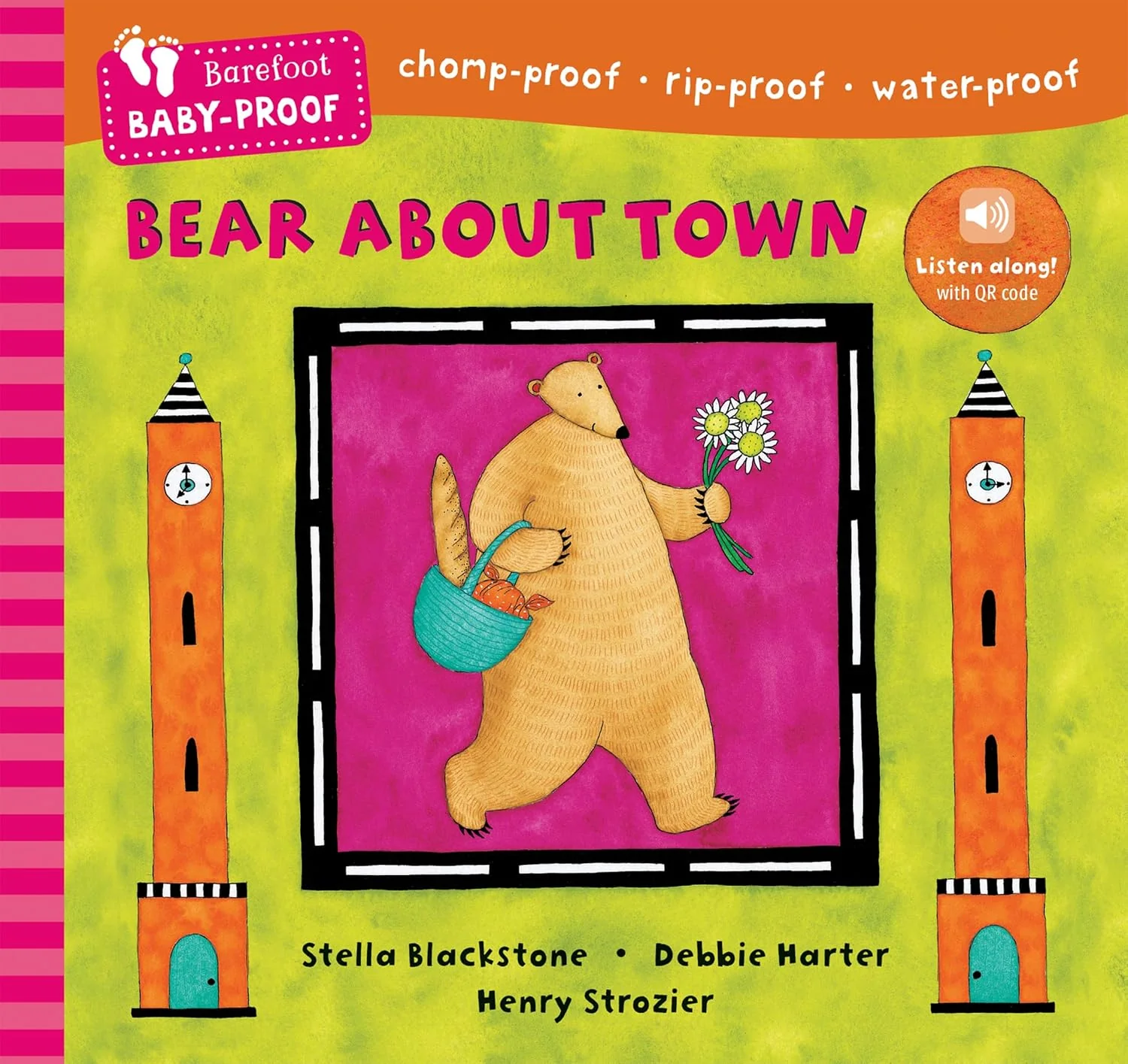 Bear About Town Baby Proof Book