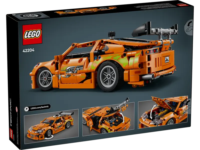 Lego Tech Fast and Furious Toyota Supra MK4 42204 - Image 3