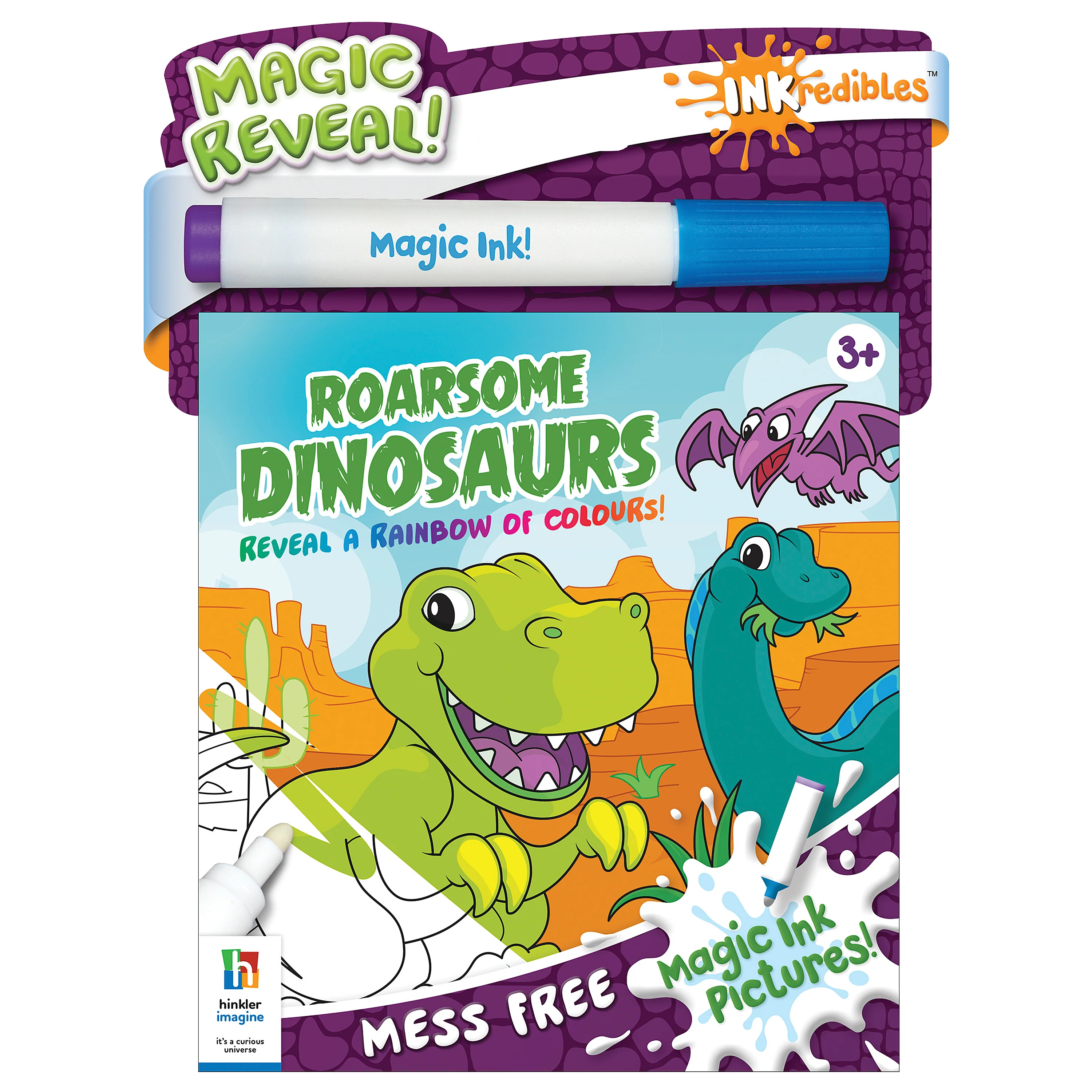 Inkredibles Magic Ink Roarsome Dinosaurs