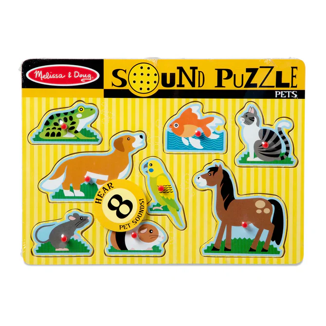 MD Pets Sound Puzzle (New)