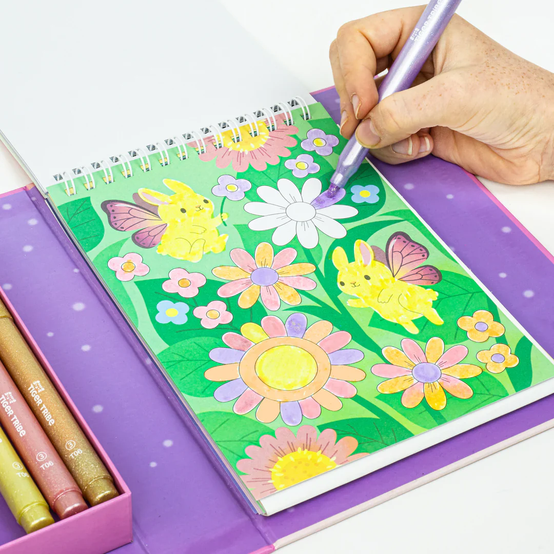 TT Shimmer Colouring Set - Little Fairy Land - Image 2