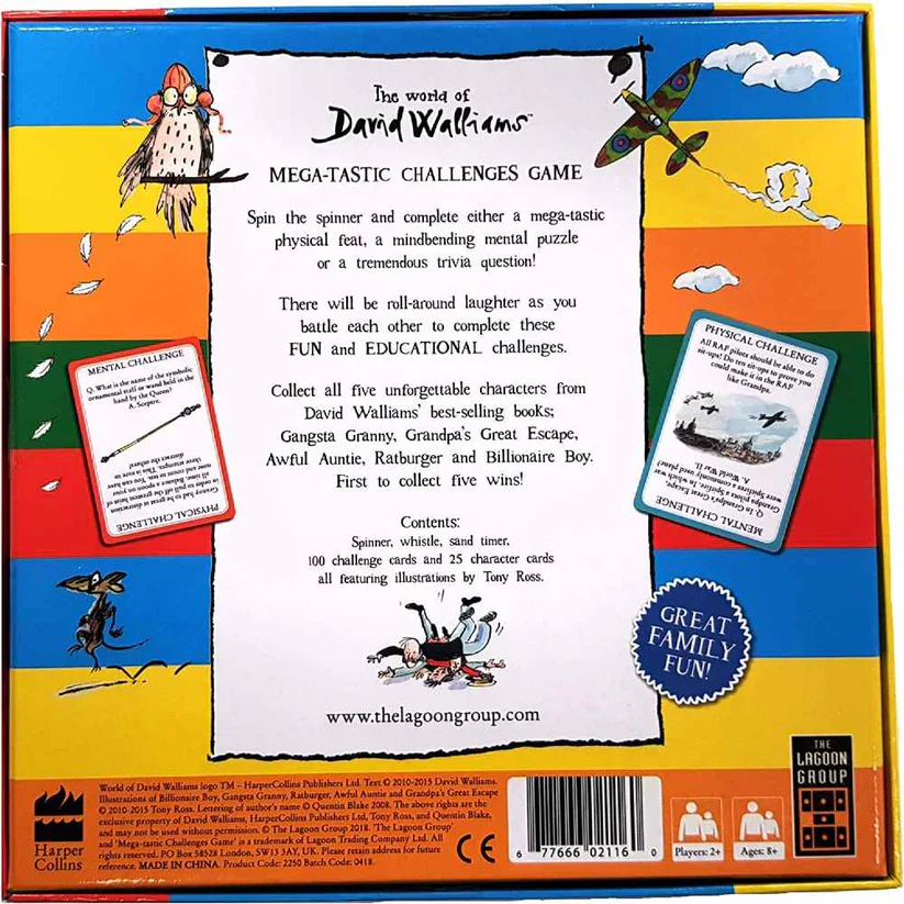 UG David Walliams Mega-Tastic Challenges - Image 2